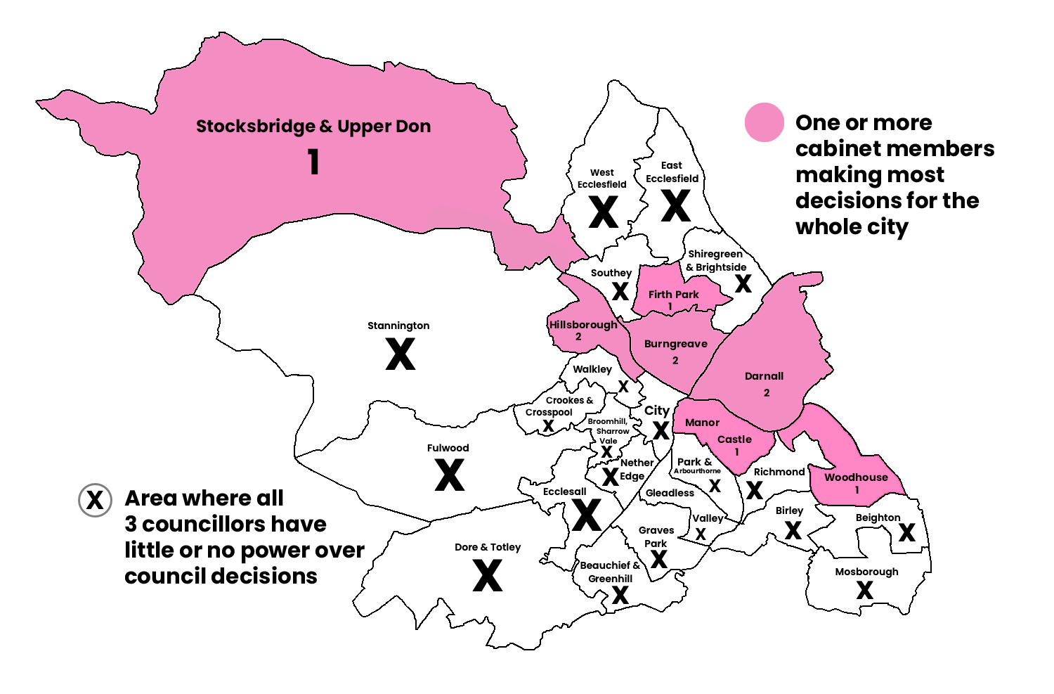 map-showing-sheffield-council-cabinet-members